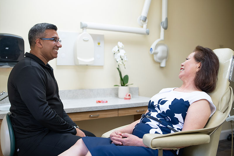 Doctor consulting with Patient