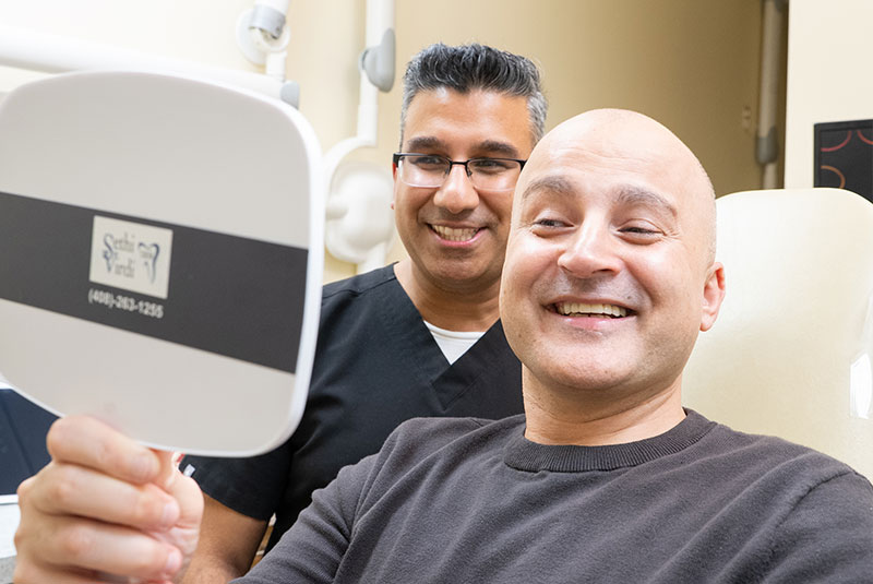 Patient Smiling