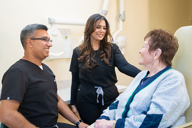 Doctors consulting with Patient