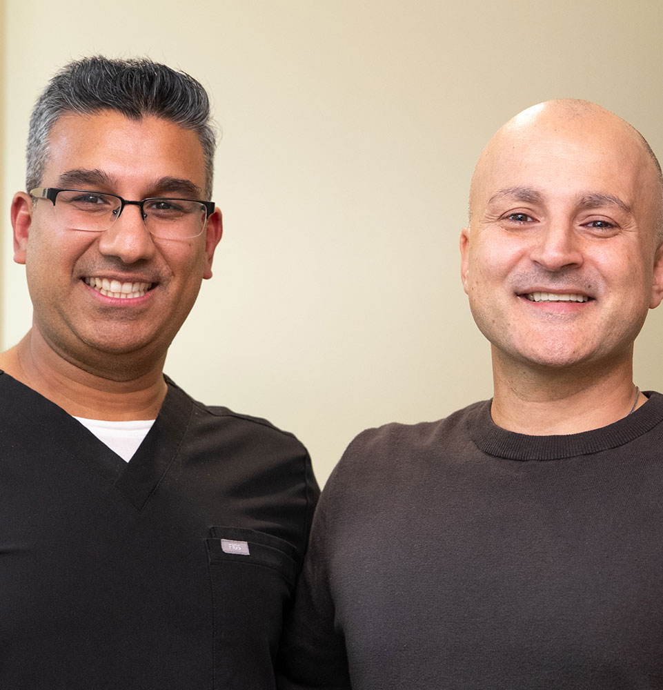 Doctor and Patient Smiling together