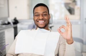Dentist consulting a patient on dental bridge solutions in Milpitas